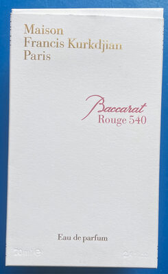 Baccarat Rouge 540 de Baccarat Rouge